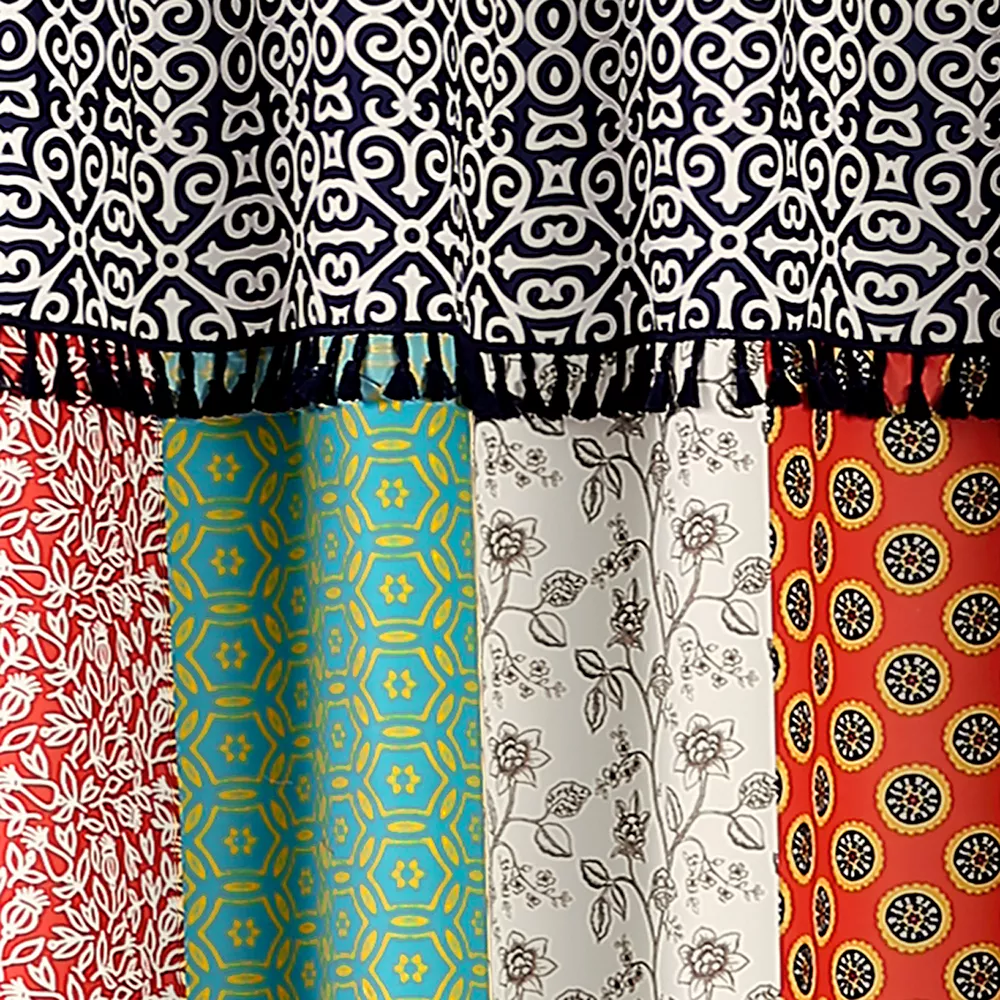 Lush Décor Lush Decor Boho Patch Shower Curtain - Image 2