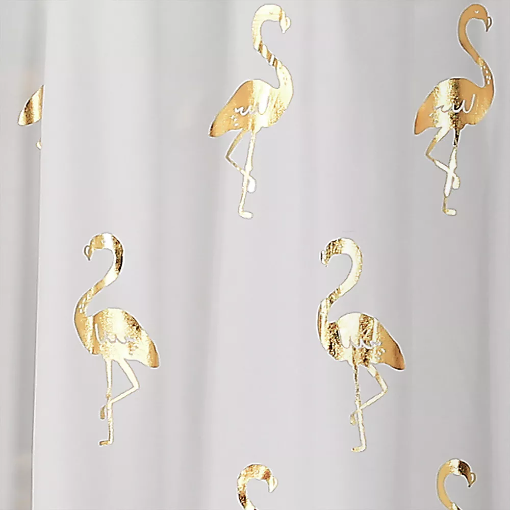 Lush Décor Lush Decor Flamingo Shower Curtain - Image 3