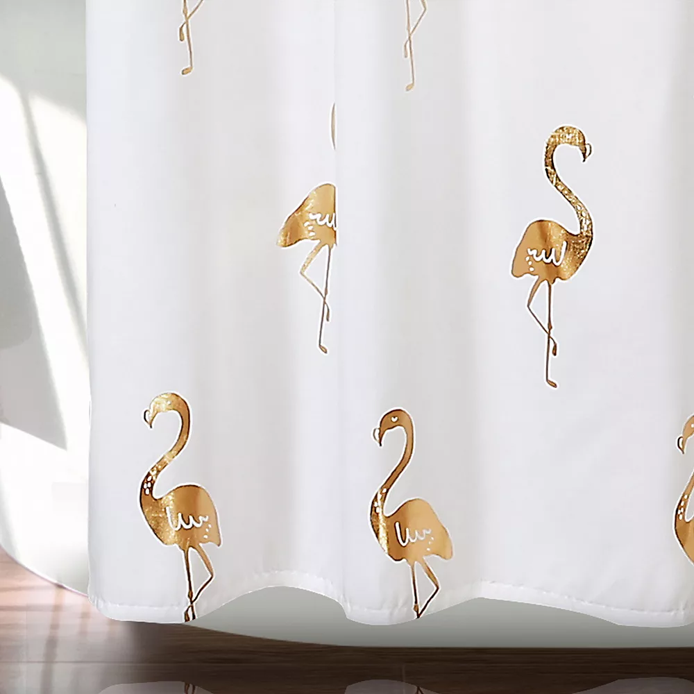Lush Décor Lush Decor Flamingo Shower Curtain - Image 4