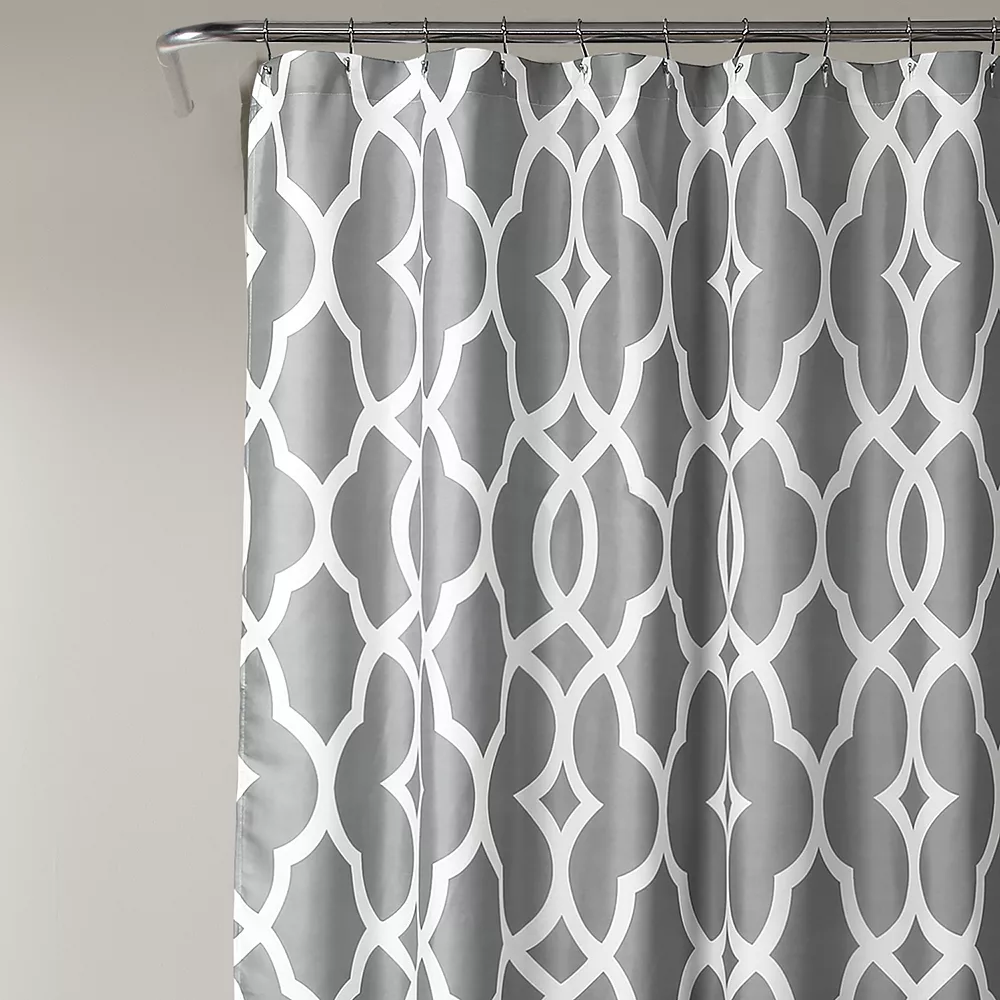 Lush Décor Lush Decor Connor Geo Shower Curtain - Image 2