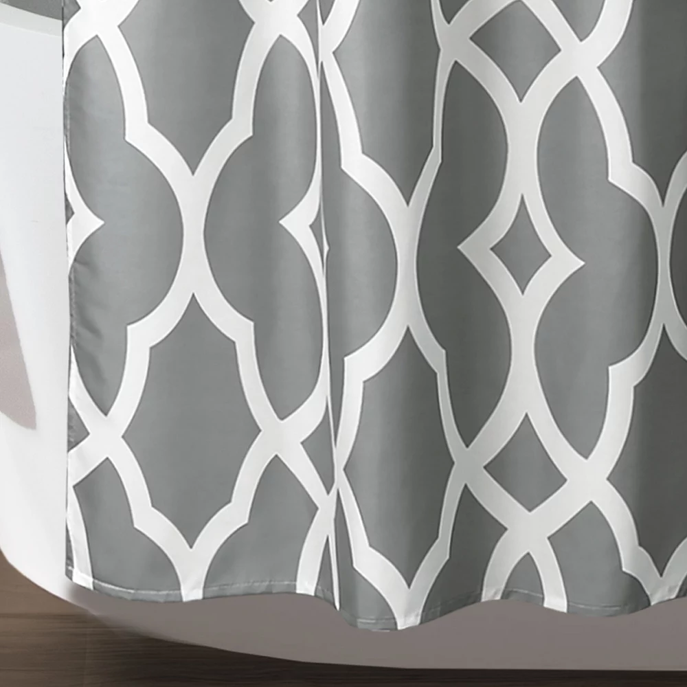 Lush Décor Lush Decor Connor Geo Shower Curtain - Image 5