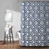 Lush Décor Lush Decor Octagon Blocks Shower Curtain