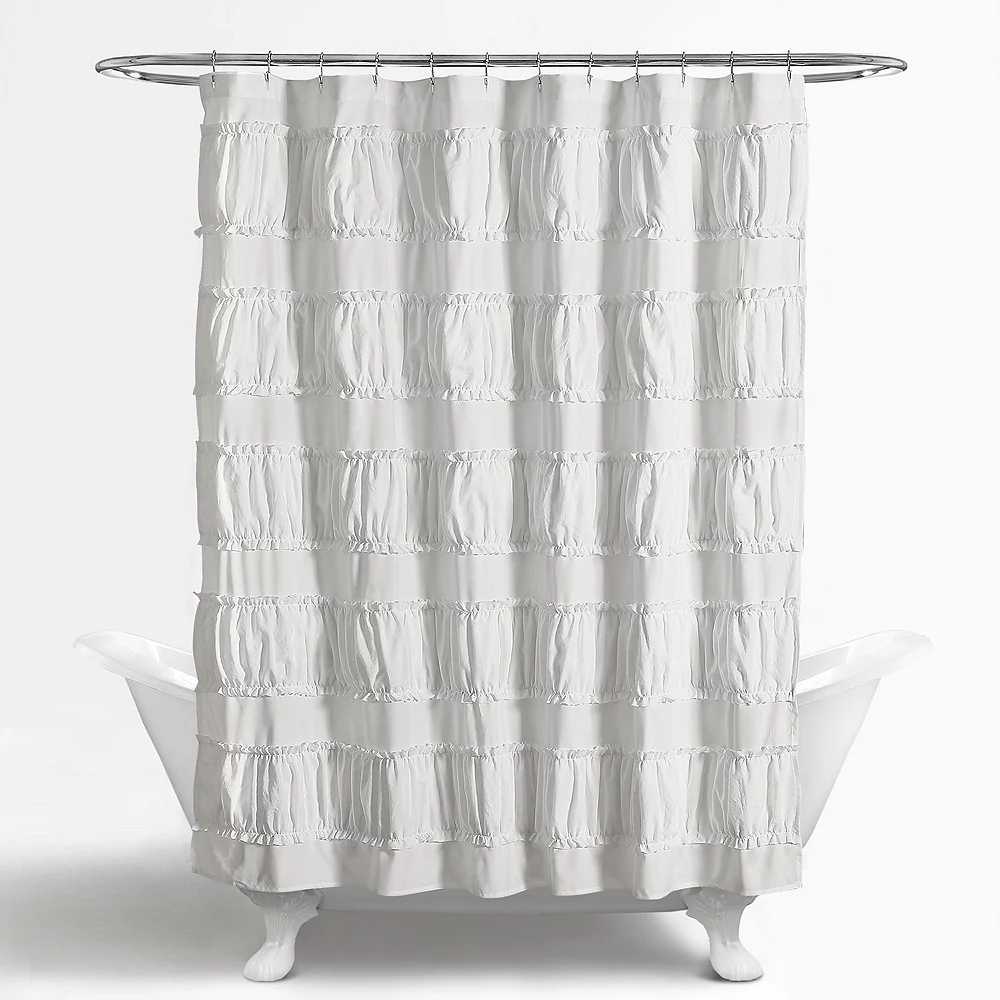 Lush Décor Lush Decor Nova Ruffle Shower Curtain - Image 5
