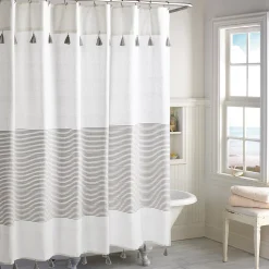 Peri Panama Stripe Shower Curtain