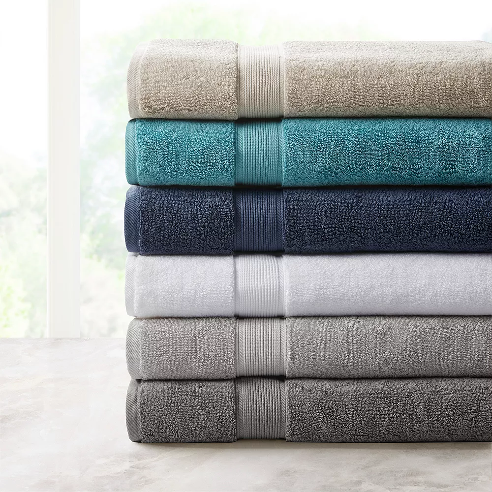 Madison Park Signature 2-pack Antimicrobial Cotton Bath Sheet Set - Image 5
