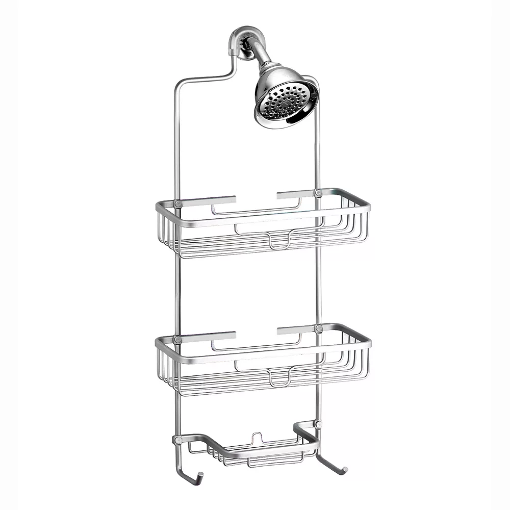 Popular Bath Vegas Aluminum Shower Caddy