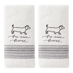 Saturday Knight, Ltd. 2-pack Fur-Ever Friends Hand Towel