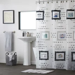 Saturday Knight, Ltd. Pocketz Shower Curtain