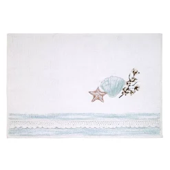 Avanti Coastal Farmhouse Shell Rug