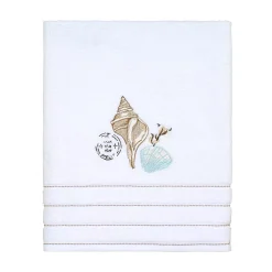 Avanti Coastal Farmhouse Shell Bath Towel