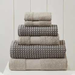 Amrapur Modern Threads Cobblestone 6-piece Bath Towel Set