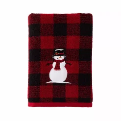 Saturday Knight, Ltd. Woodland Winter Bath Towel