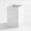 Cassadecor Lacquer Stripe White Tumbler