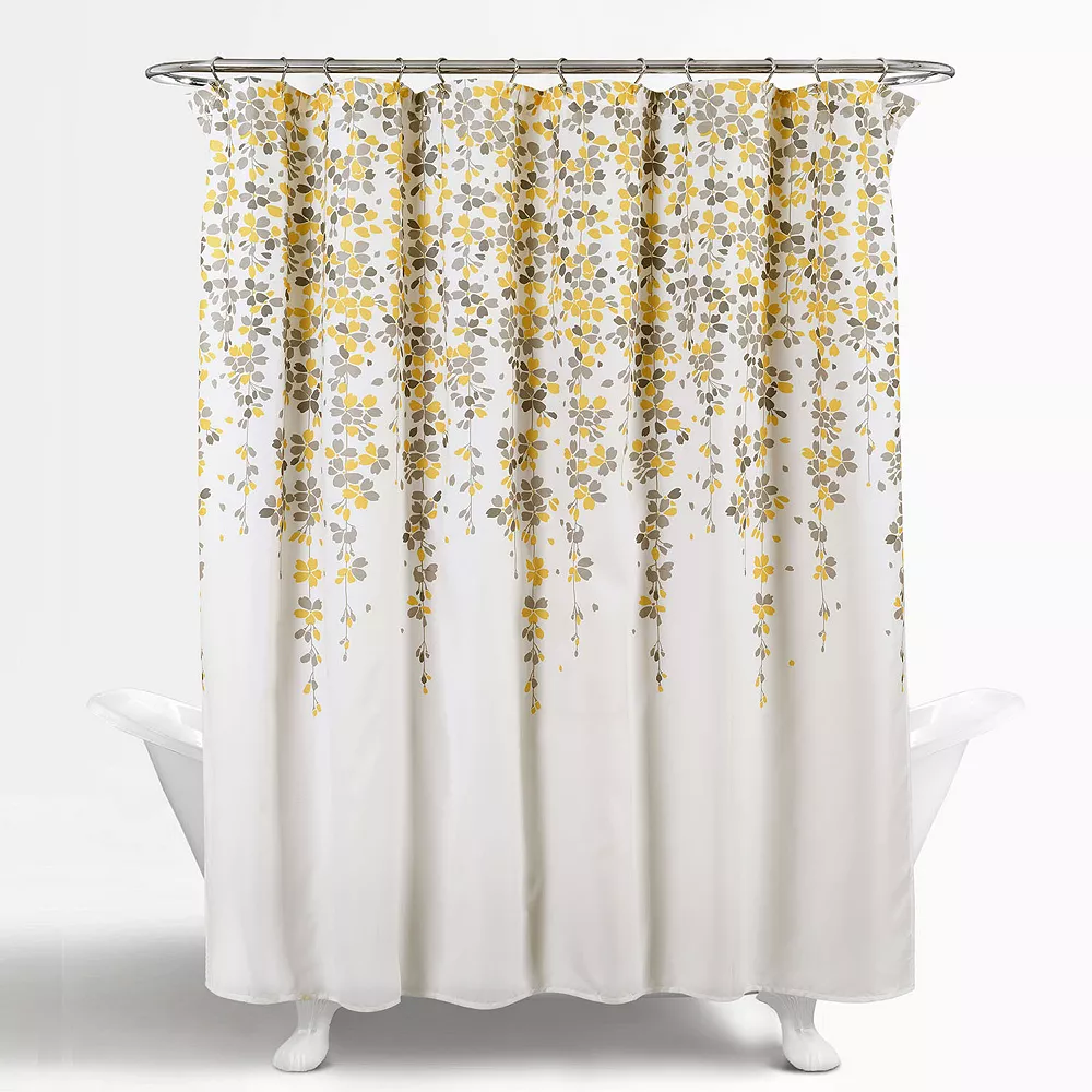 Lush Décor Lush Decor Weeping Flower Shower Curtain - Image 4