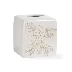 Popular Bath Bloomfield Floral Tissue Box Cover