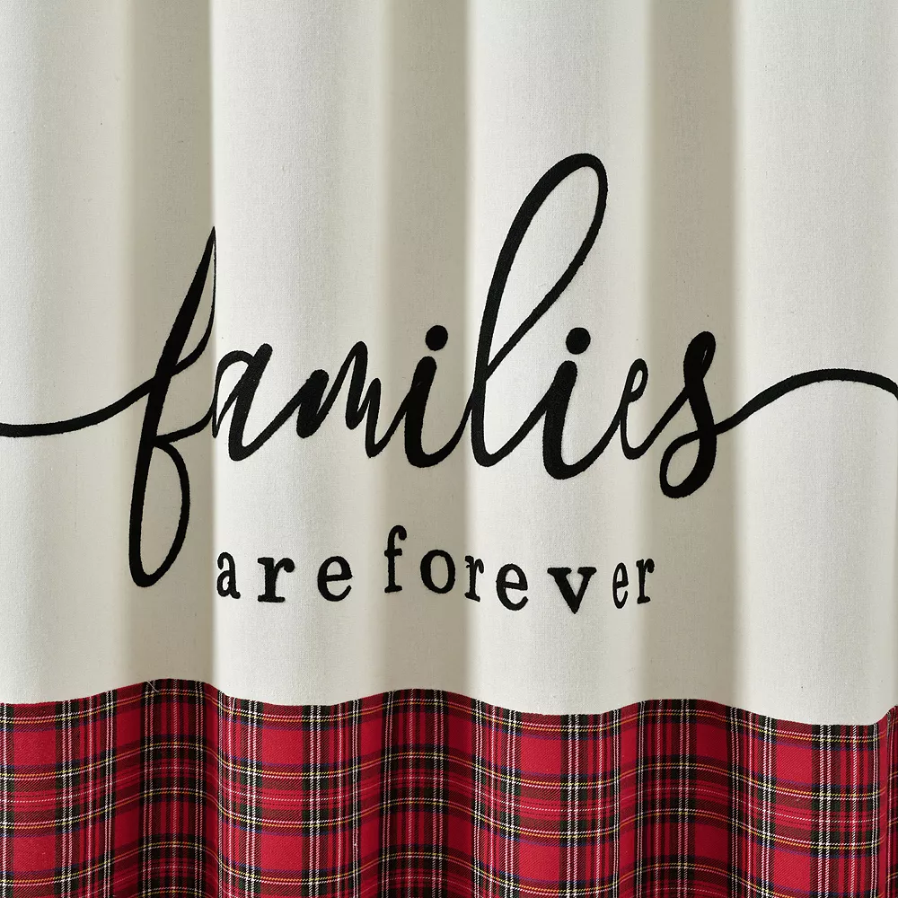 Lush Décor Lush Decor Families Are Forever Shower Curtain - Image 5