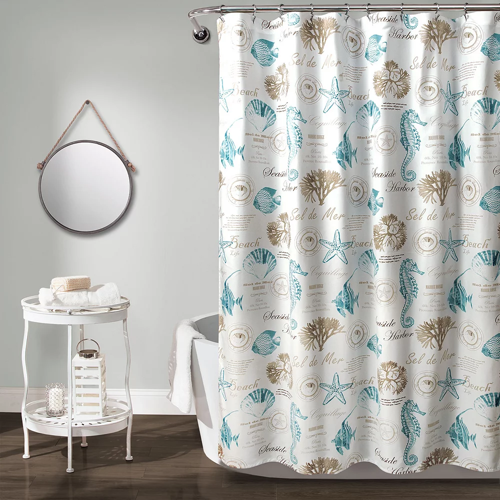 Lush Décor Lush Decor Harbor Life Shower Curtain