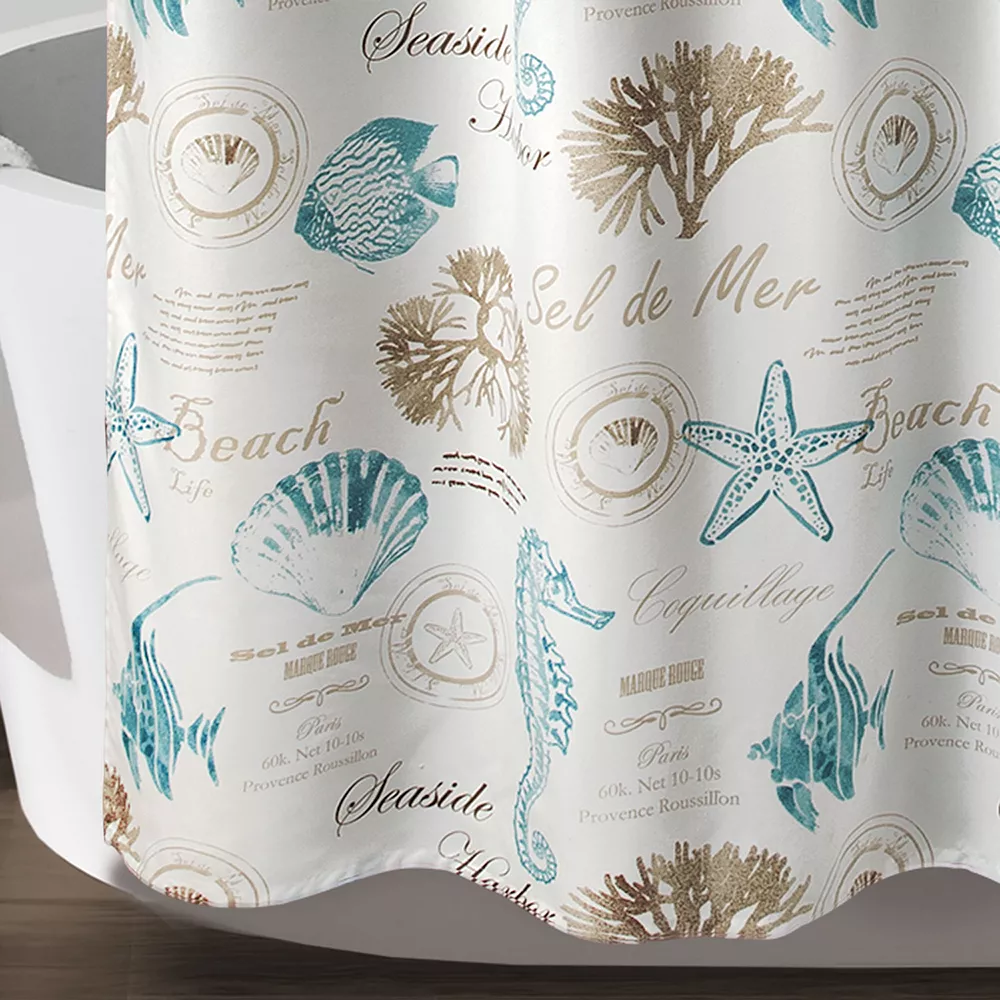 Lush Décor Lush Decor Harbor Life Shower Curtain - Image 4