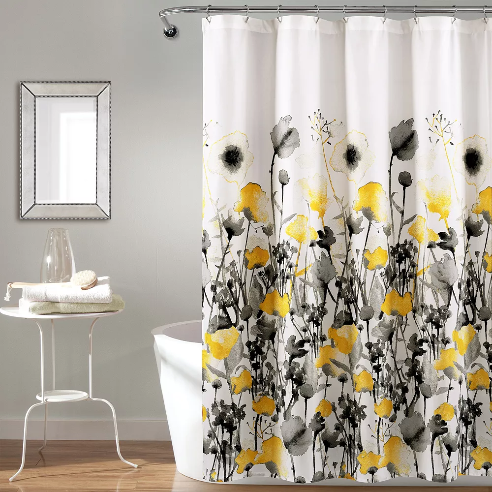 Lush Décor Lush Decor Zuri Flora Shower Curtain
