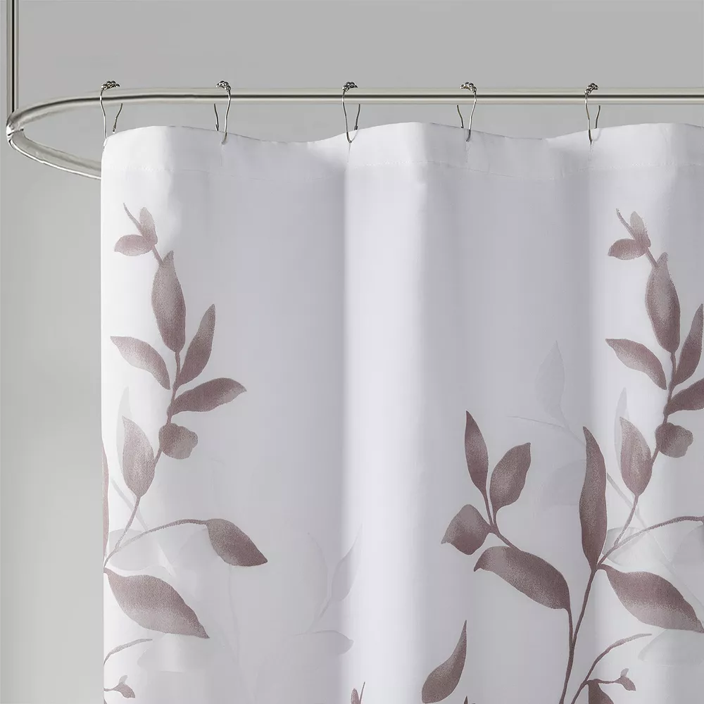 Madison Park Vera Burnout Printed Shower Curtain - Image 2