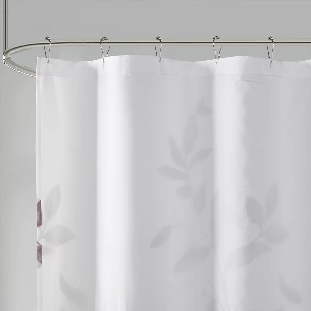 Madison Park Vera Burnout Printed Shower Curtain - Image 3