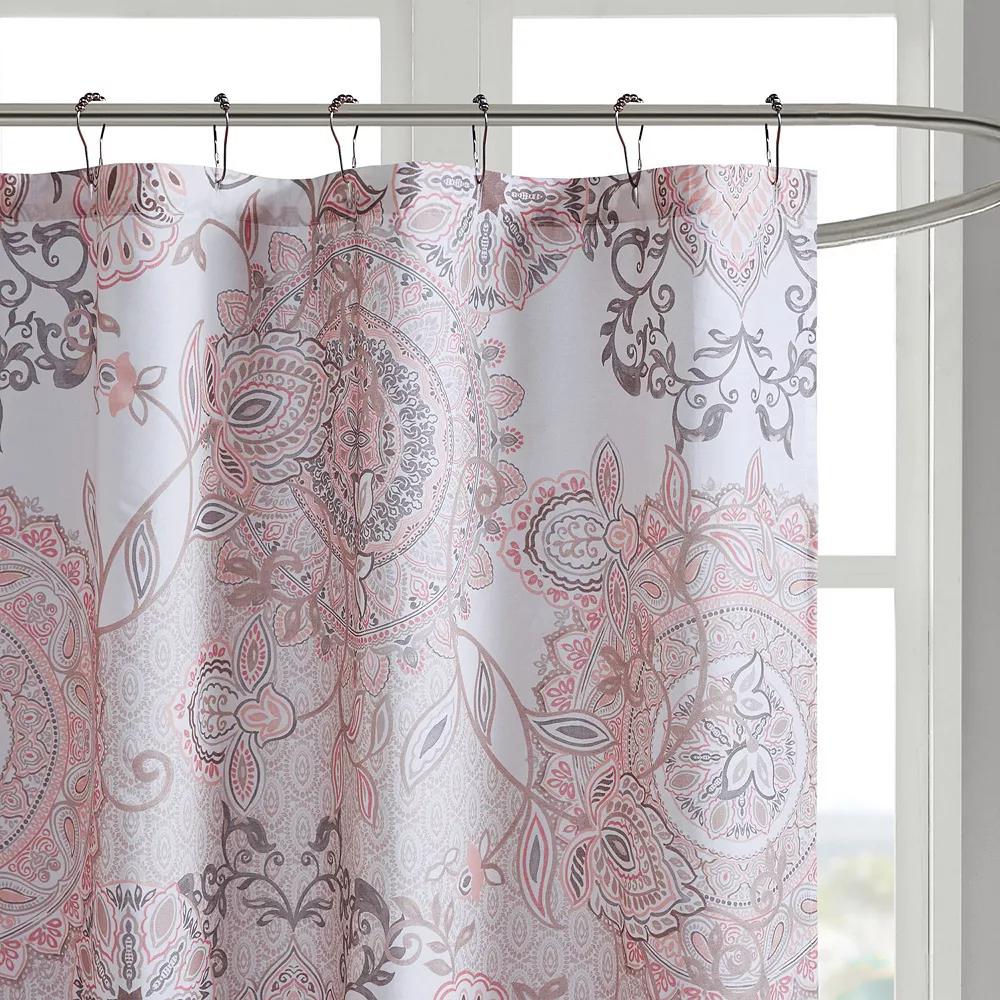 Madison Park Loleta Cotton Printed Shower Curtain - Image 3