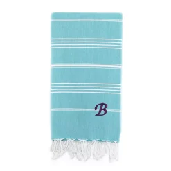 Linum Home Textiles Turkish Cotton Lucky Personalized Pestemal Beach Towel