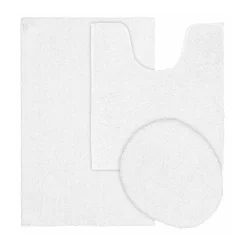 Garland Rug Royalty Cotton Solid Plush 3-piece Bath Set