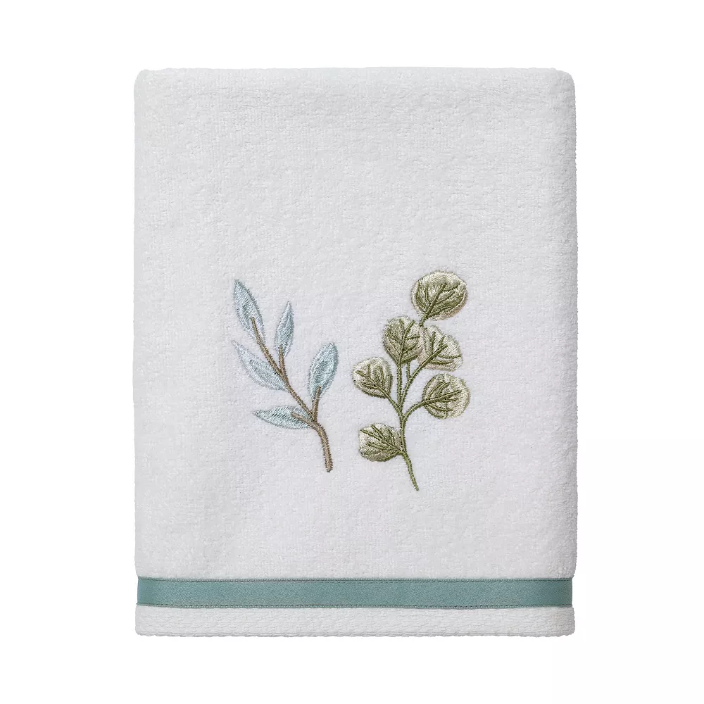 Avanti Ombre Leaves Hand Towel