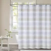 Cottage Classics Spa Stripe Shower Curtain