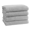 Great Bay Home Acacia Popcorn 4-Pack Cotton Bath Towel
