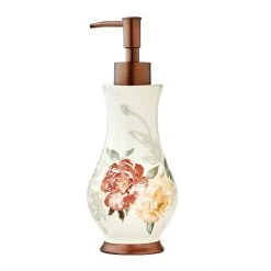 SKL Home Holland Floral Soap Dispenser