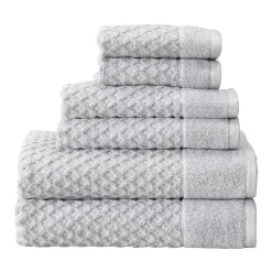 Great Bay Home Grayson Textured 6-piece Towel Set