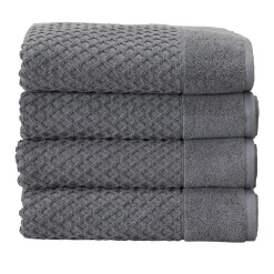 Great Bay Home 4-pack Grayson Bath Towel Set