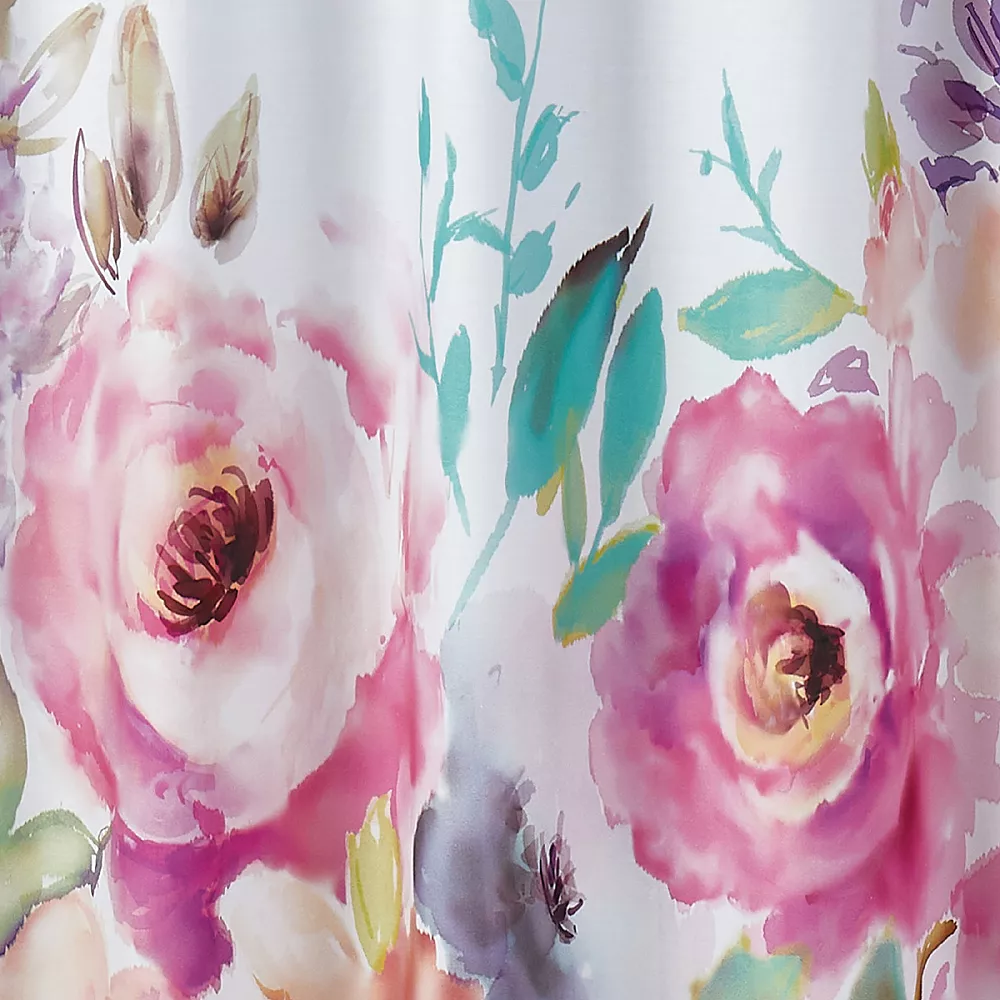 Christian Siriano New York® Spring Floral Shower Curtain - Image 2