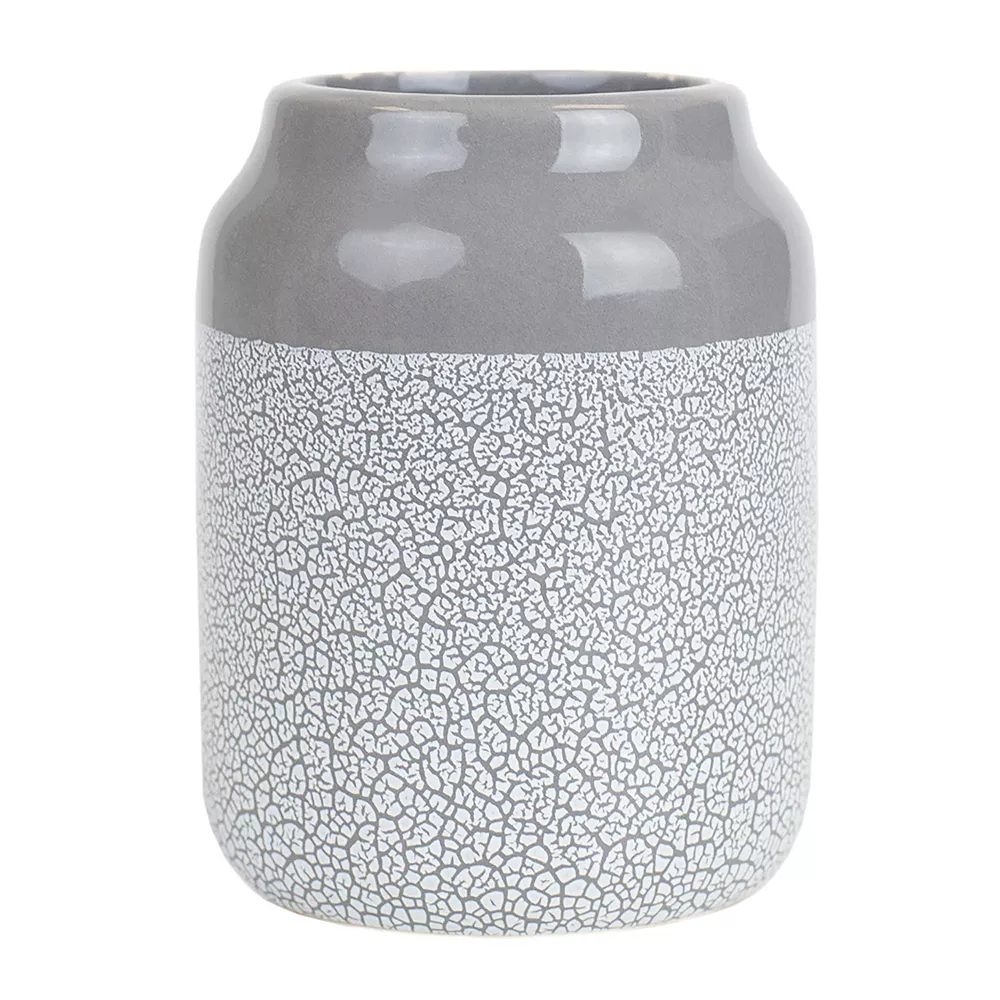 Home Basics Crackle 4-Piece Ceramic Bath Accessory Set - Image 6