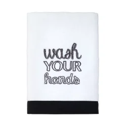 Avanti Chalk It Up Embroidered Hand Towel