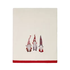 Avanti Christmas Gnomes Bath Towel