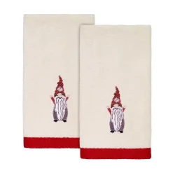 Avanti Christmas Gnomes 2-pack Fingertip Towel