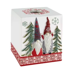 Avanti Christmas Gnomes Tissue Cover