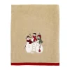Avanti Snowman Gathering Bath Towel