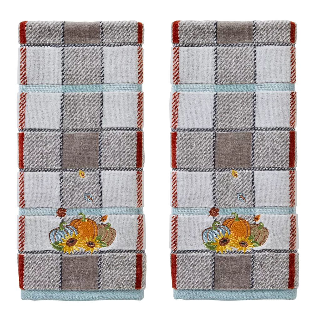 SKL Home 2-pack Pumpkins Hand Towel