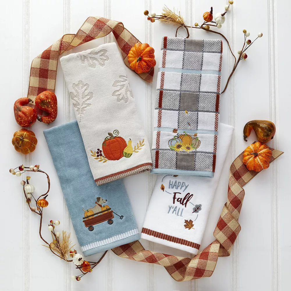 SKL Home 2-pack Pumpkins Hand Towel - Image 5