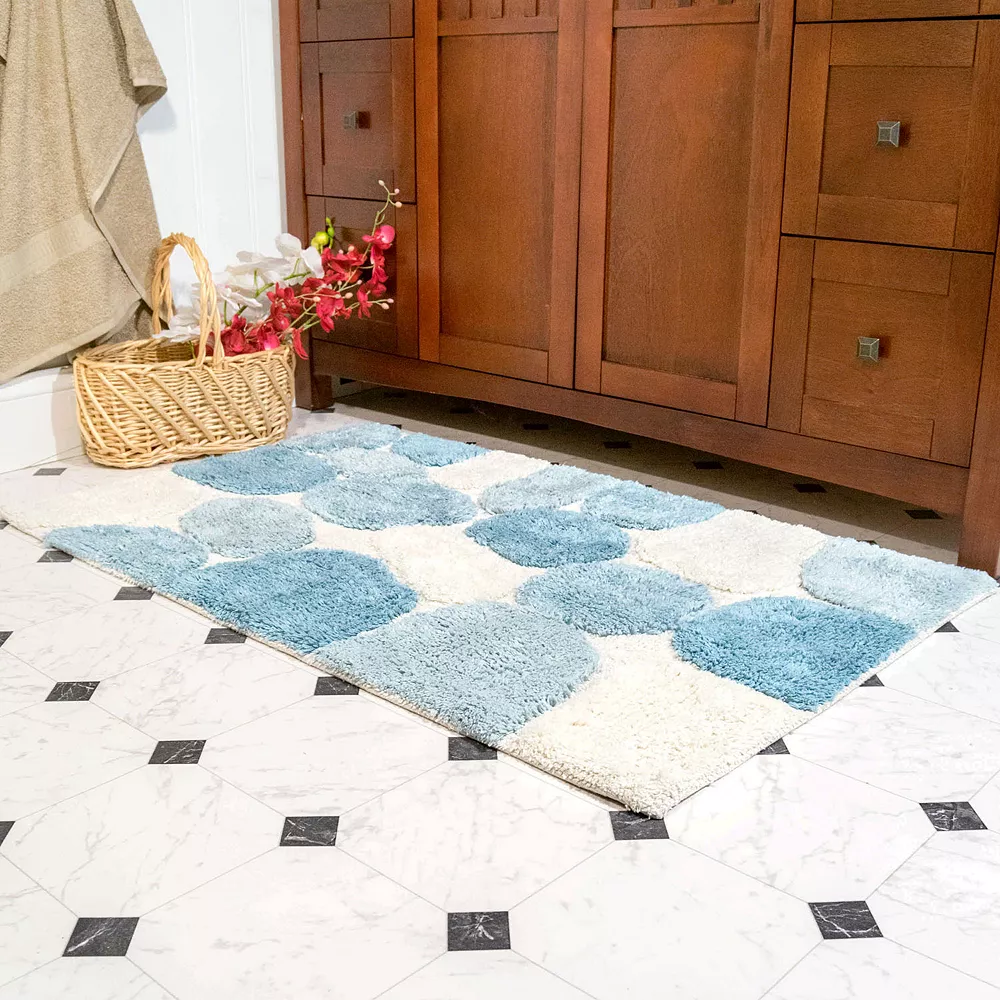 Chesapeake Pebbles 2-pack Safari Bath Rug Set - Image 2