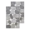 Chesapeake Pebbles 2-pack Safari Bath Rug Set