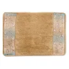 Popular Bath Ombre Rose Blue Bath Rug