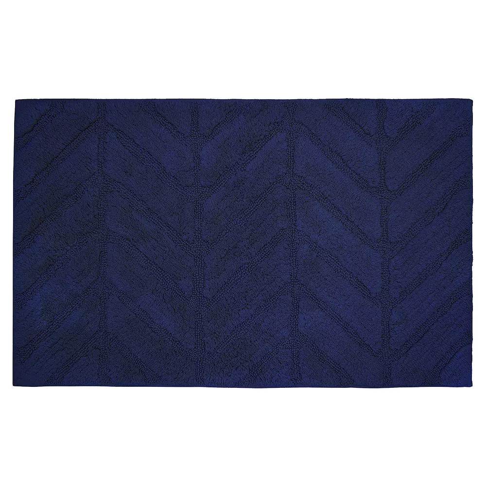 Sonoma Goods For LifeĀ® Textured Chevron Bath Rug