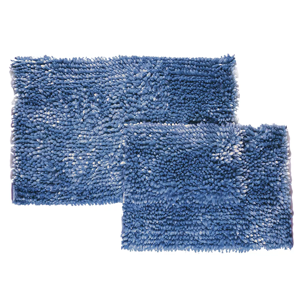 Popular Bath La-Monte Chenille 2-piece Bath Rug Set