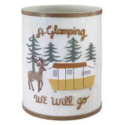 Avanti Gone Glamping Wastebasket