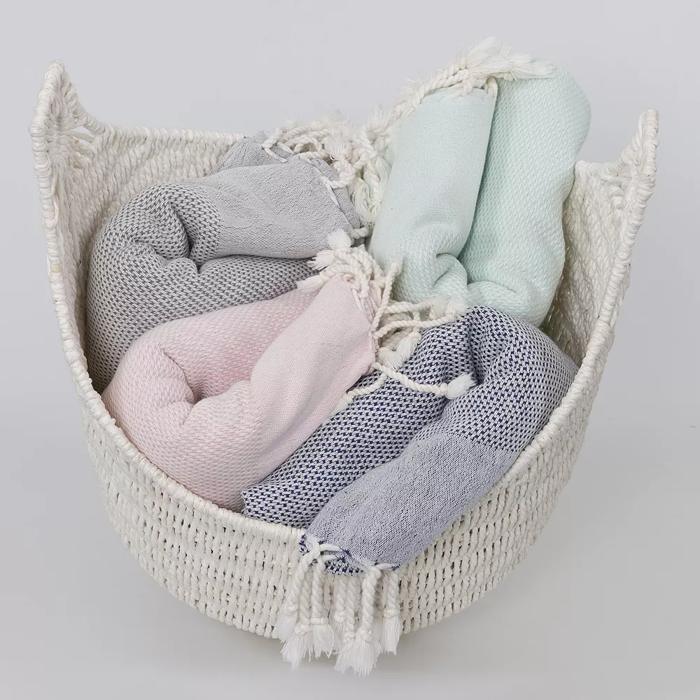 Linum Home Textiles Turkish Cotton Fun In Paradise Pestemal Beach Towel - Image 4